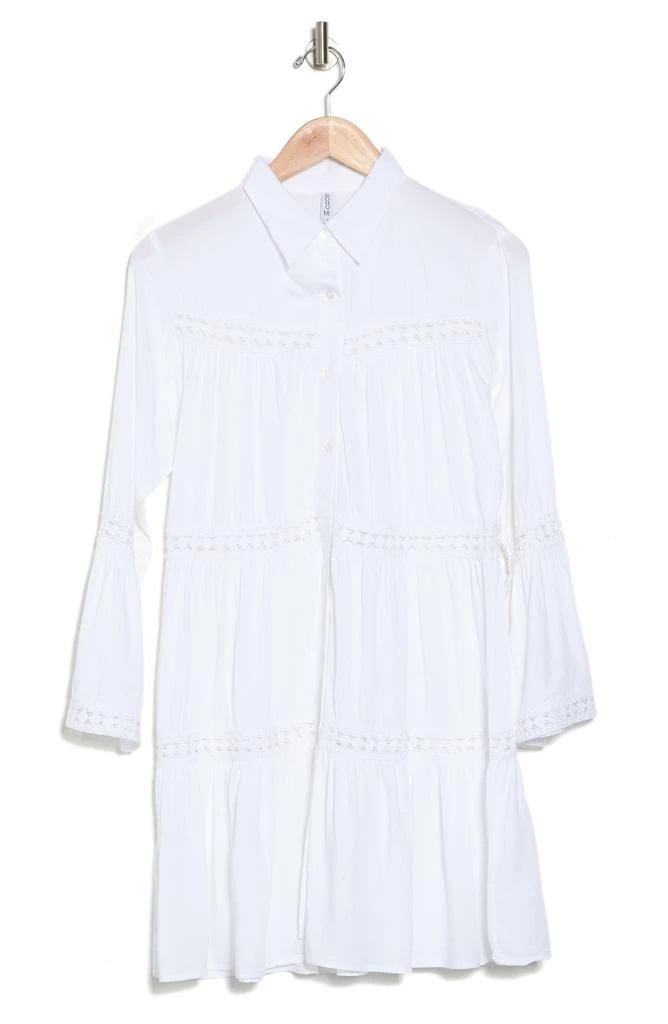 BOHO ME Lace Stripe Bell Sleeve Dress 3