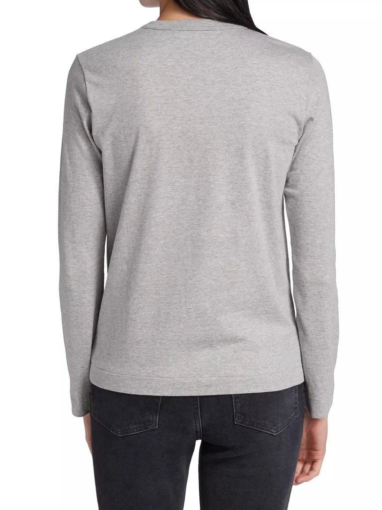 Comme des Garcons Heart Long-Sleeve T-Shirt 5
