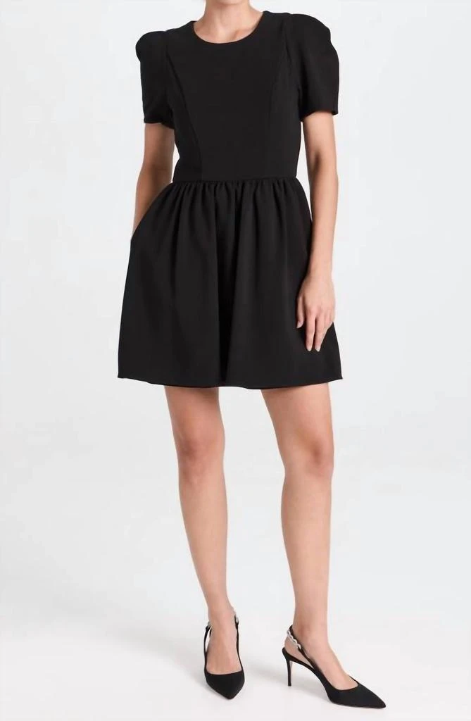 Black Halo Chadwick Mini Dress In Black 4