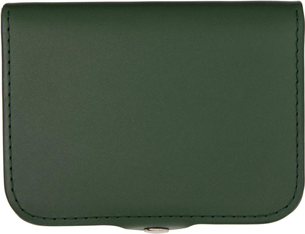 A.P.C. Green Josh Coin Wallet 2