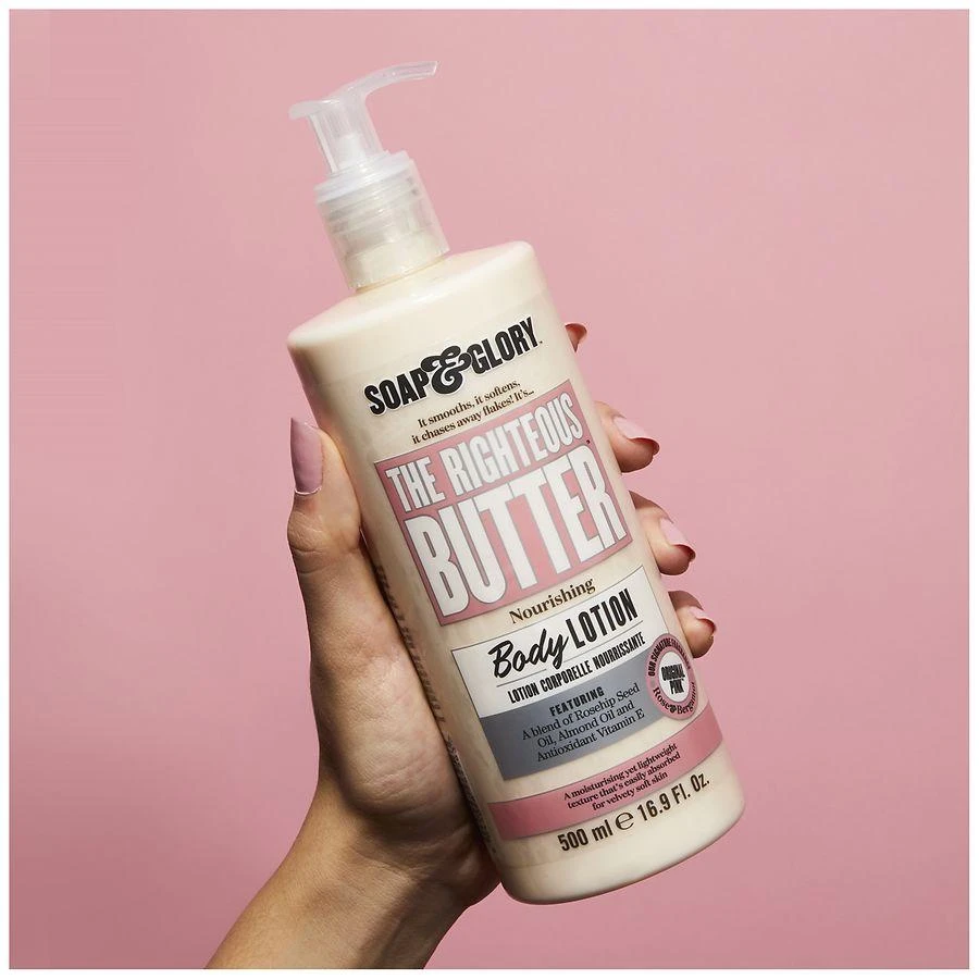Soap & Glory The Righteous Butter Moisturizing Body Lotion Original Pink 5