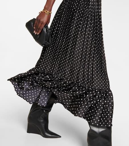 【送料 関税込】POLO RALPH LAUREN Polka-dot crepe midi dress Ralph Lauren Polka-dot crêpe midi dress - Dresses & Skirts