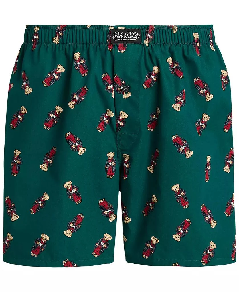 Ralph Lauren Men's Polo Bear Print Woven Boxers 4