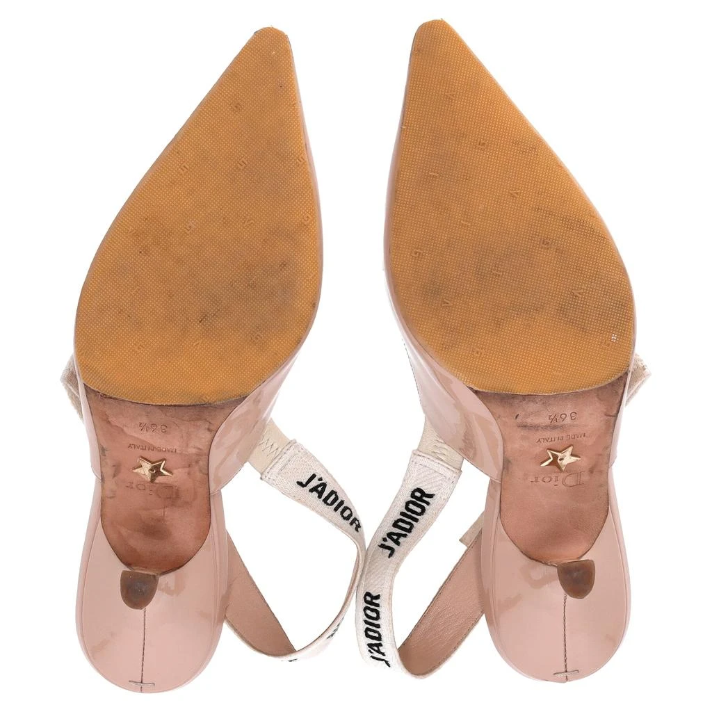Dior J'Adior Slingback Pumps in Nude Calf Leather 6