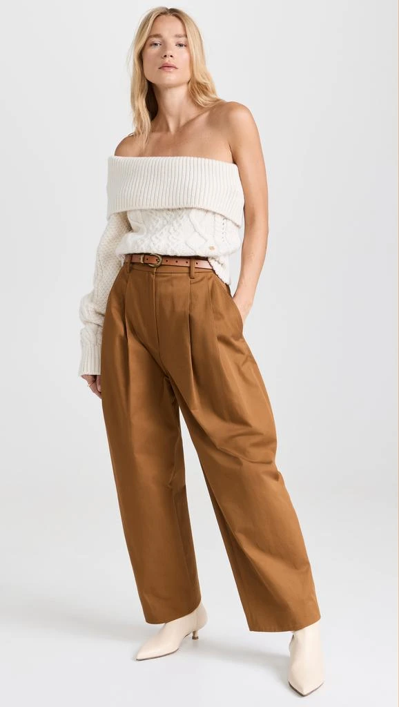 Madewell Chunky Buckle Skinny Leather Belt 5