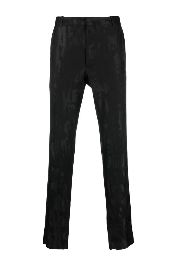 Alexander McQueen Punk Zip-Detail Slim Trousers - Pants