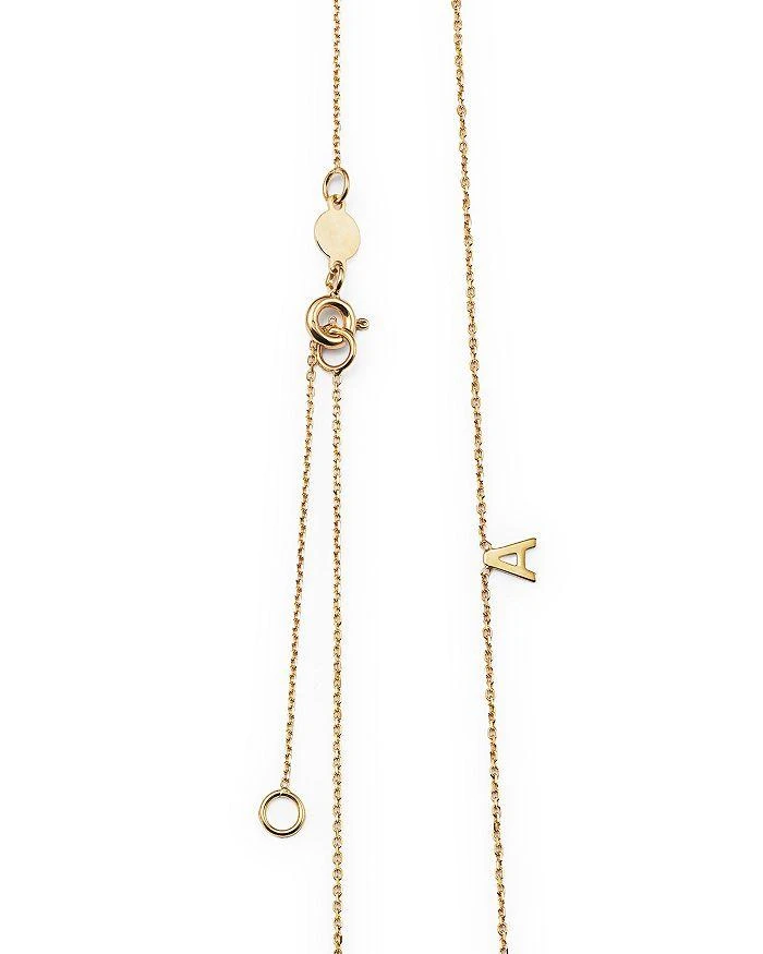 Moon & Meadow 14K Yellow Gold Initial Pendant Necklace, 16" 3