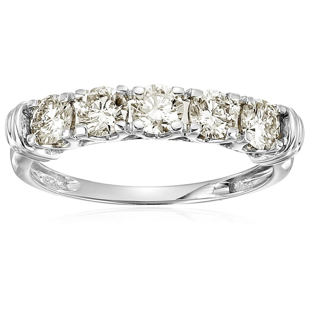 Vir Jewels 1 cttw 5 Stone Diamond Wedding Engagement Ring 14K White or Yellow Gold Round 7