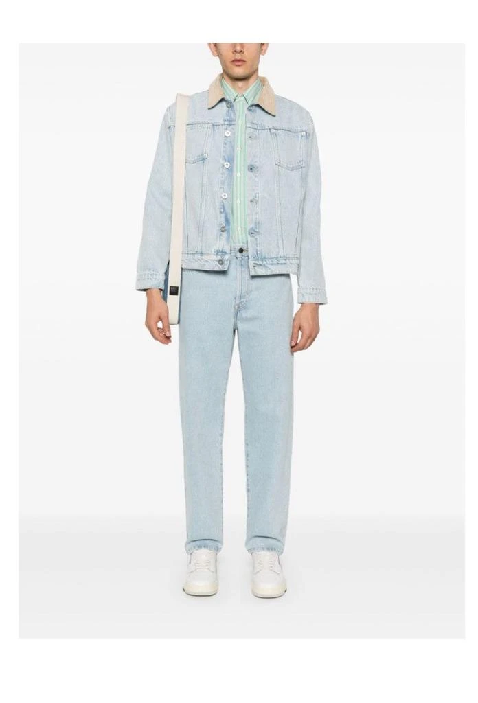 Drôle de Monsieur Light Wash Denim Jacket 2