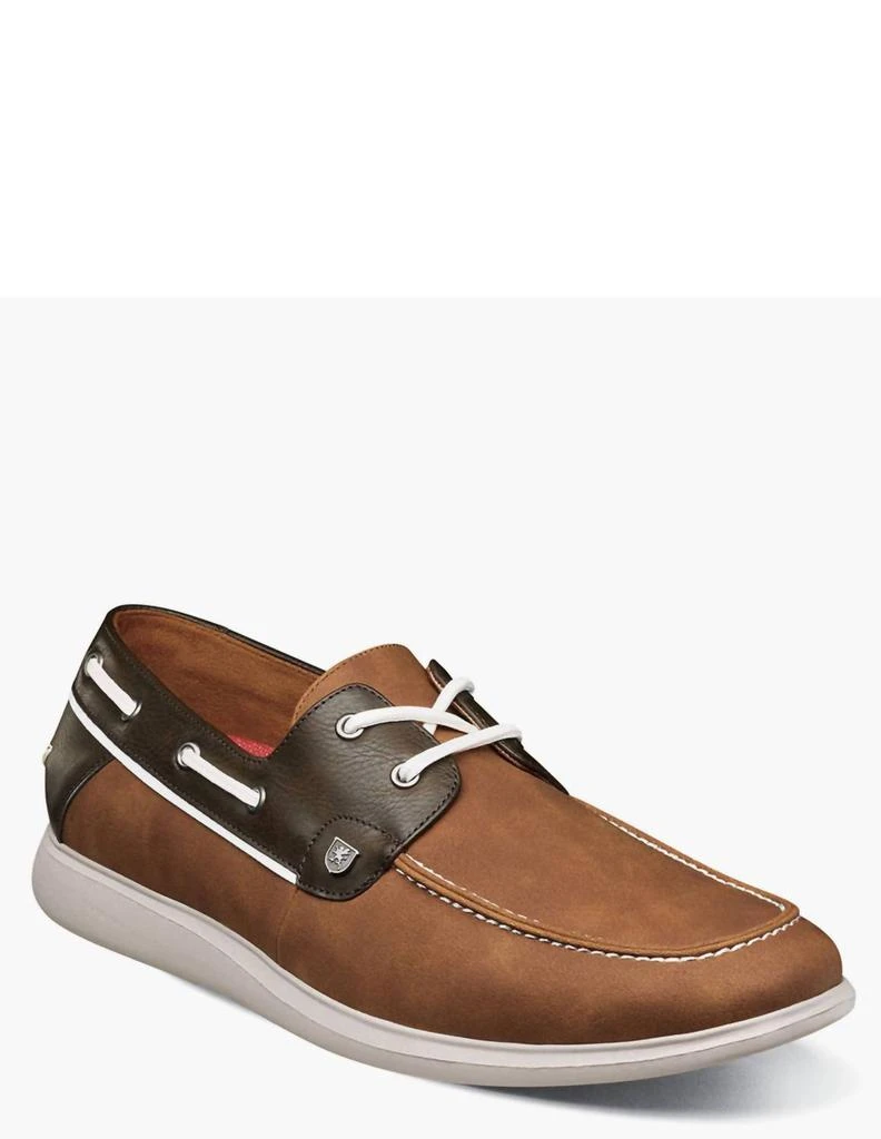 Designer Shoes Froskie Leather Shoes PHAT CLASSIC Mens Casual Flats Boat  Shoes Size M Brown Faux