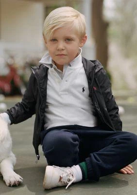 Ralph Lauren Lauren Childrenswear Boys 2 7 Cotton Mesh Polo Shirt 4