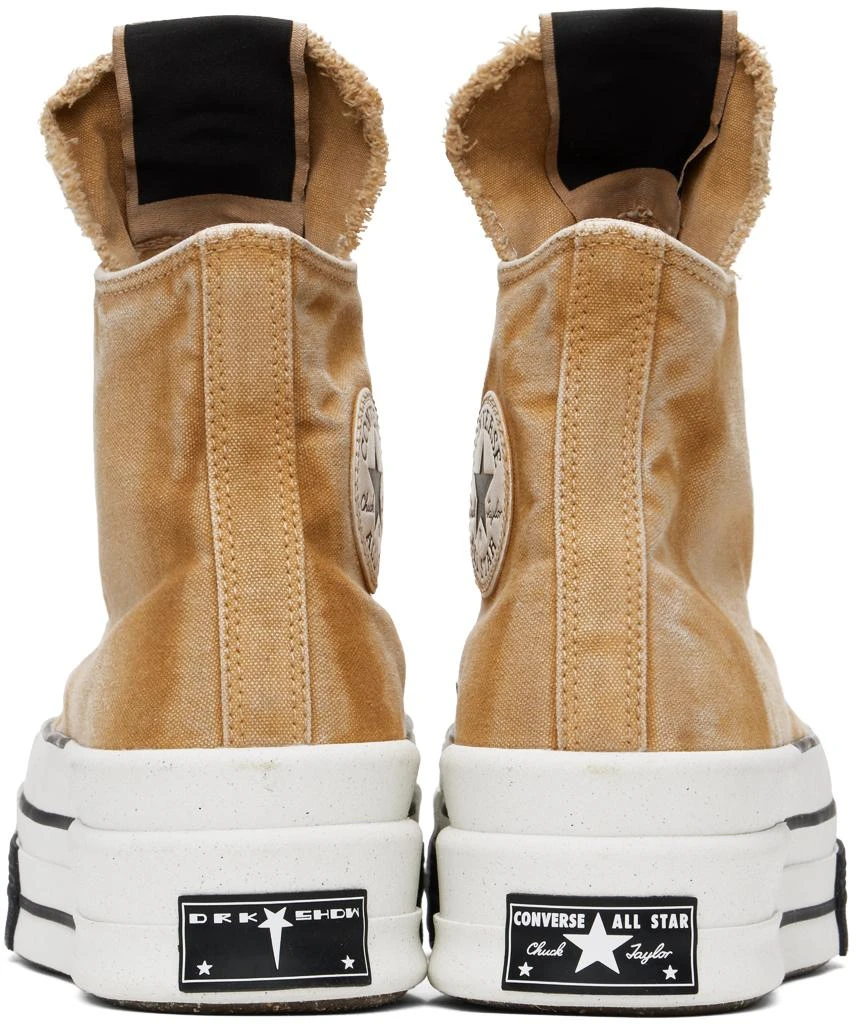 Rick Owens Orange Converse Edition DBL Drkstar Sneakers 2
