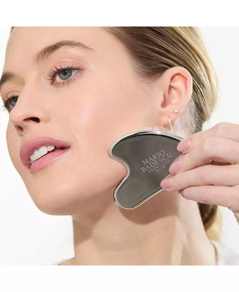 Mario Badescu 2-Pc. Stainless Steel Facial Roller & Gua Sha Set 6