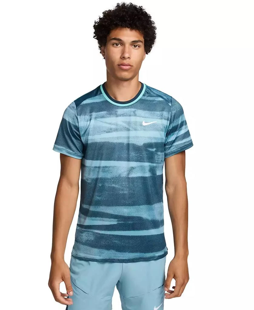 NIKE Men's Advantage Dri-FIT Logo Tennis T-Shirt 1