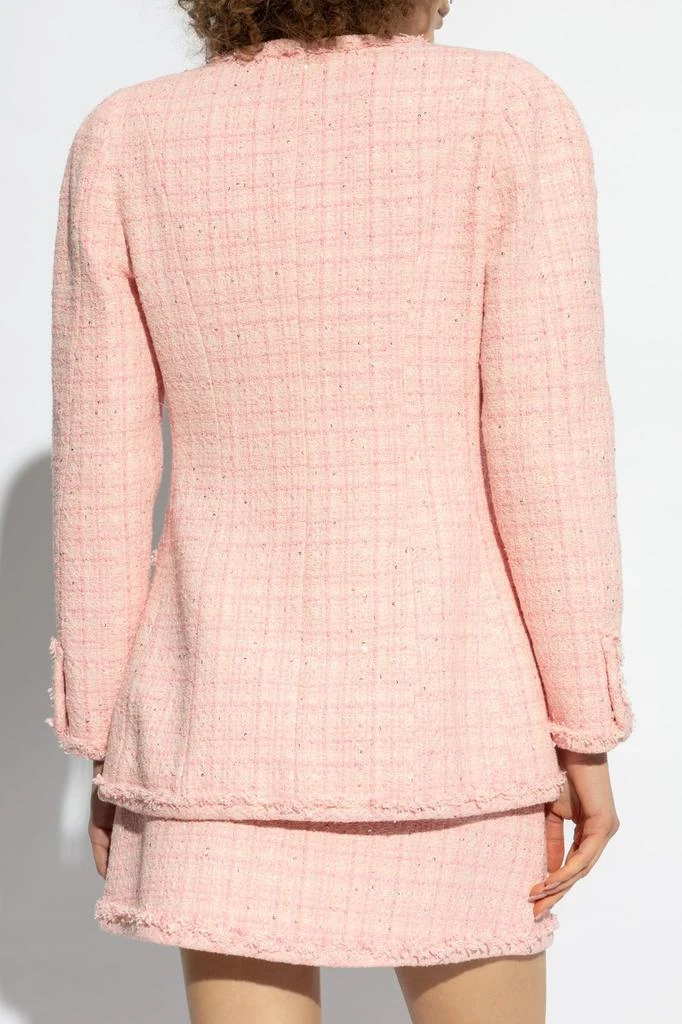 LOVESHACKFANCY LoveShackFancy Tweed Blazer Adrina Style 4