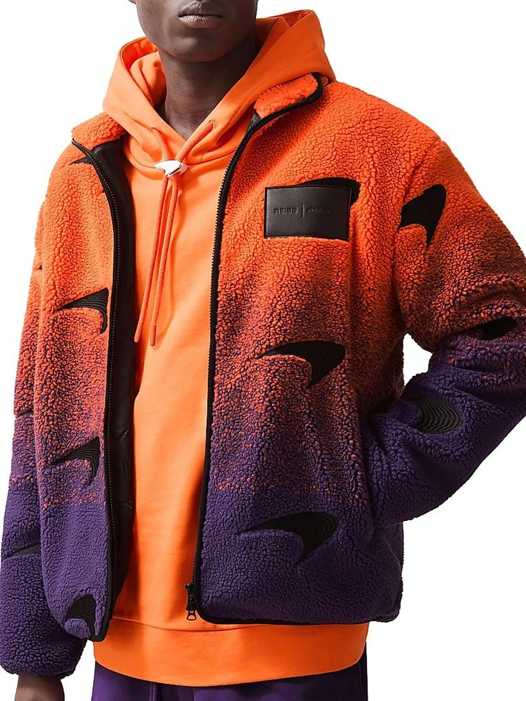 REISS Reiss x McLaren F1 Team Drift Fleece Jacket 3