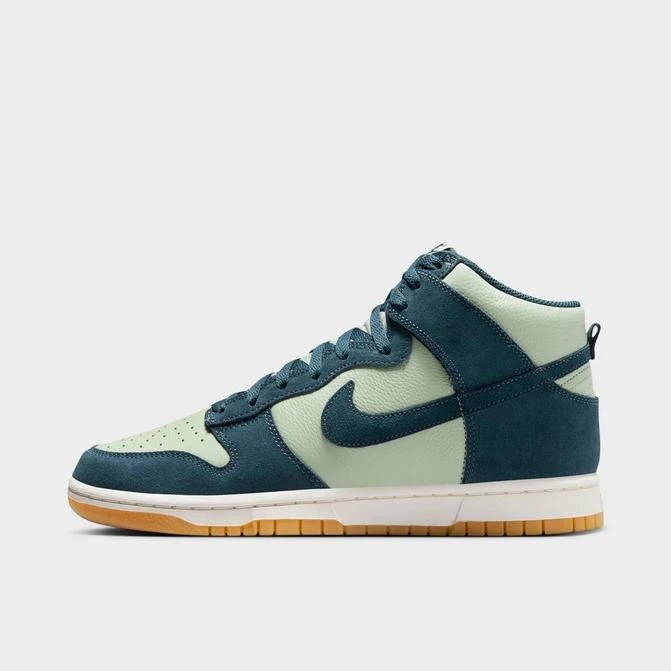 Nike Dunk High Retro Premium Armory Green White Men\'s Size 9.5 10 New Nike Dunk High Retro Premium Mens Shoes Armory Navy/Mineral  main image 2