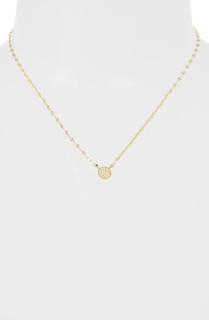Argento Vivo Pavé Flat Link Necklace 2