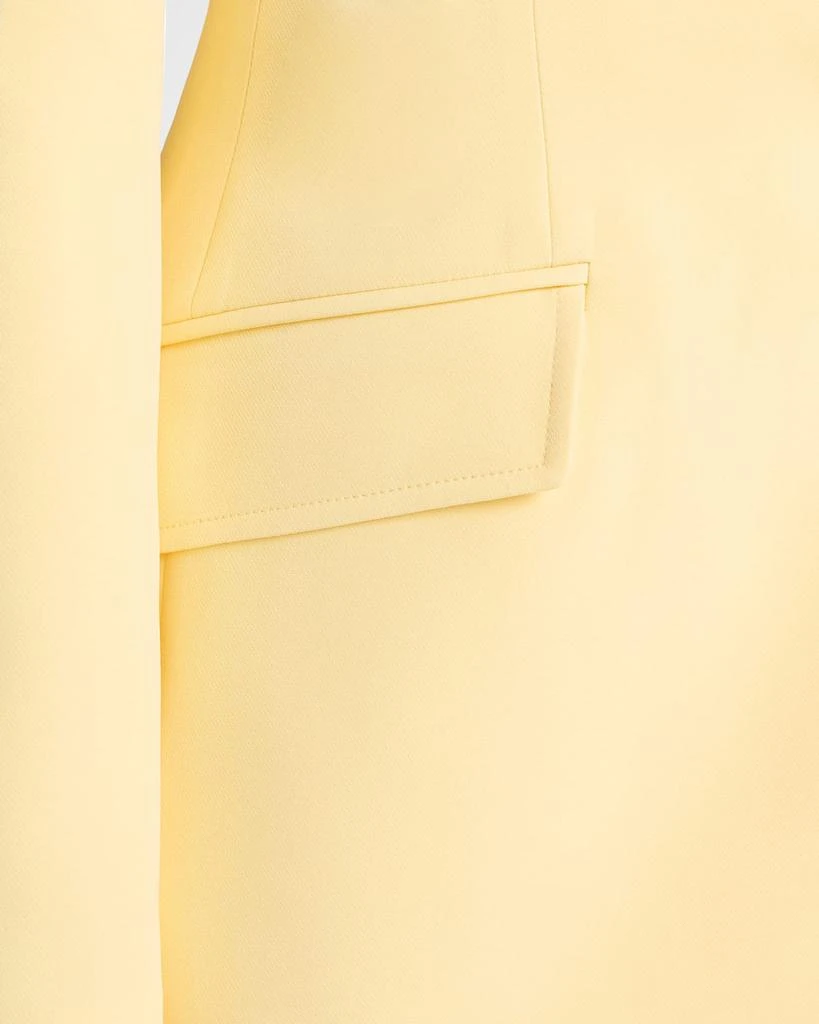 Santorelli Two-Button Soft Stretch Crepe Jacket 5