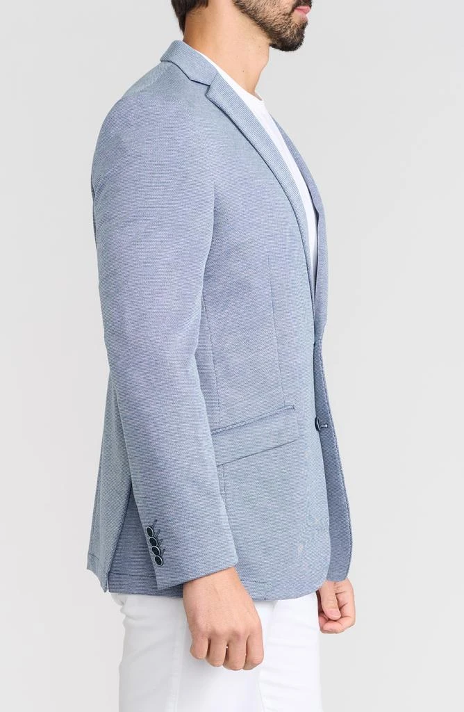 SAVILE ROW CO Textured Neat Knit Sport Coat 7