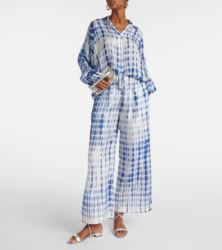 ANNA KOSTUROVA Tie-dye silk shirt 2