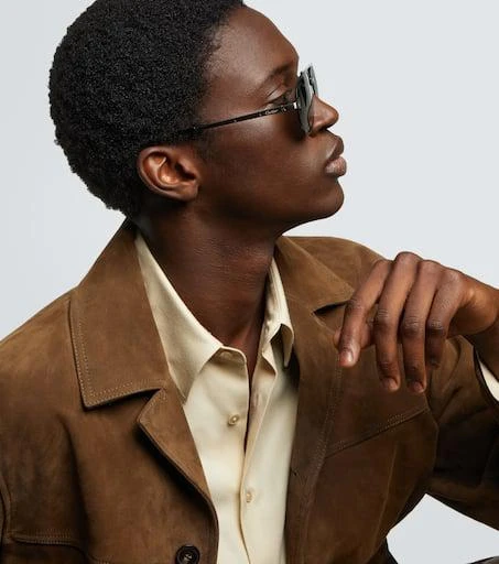 Cartier Eyewear Collection Santos De Cartier aviator sunglasses 2