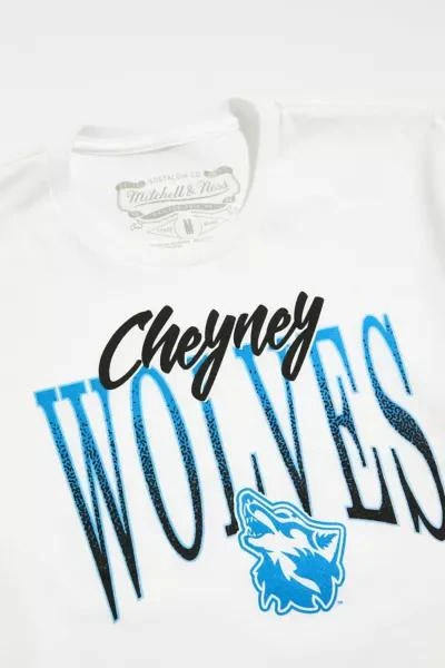 Mitchell & Ness Cheyney University X Mitchell & Ness UO Exclusive Wolves Cropped Tee 2