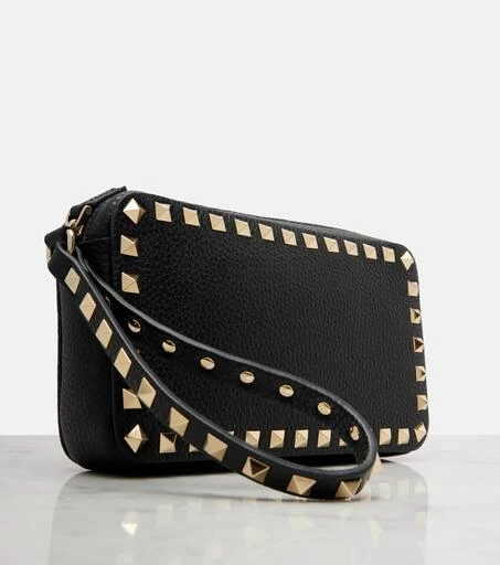 Valentino Rockstud Small leather clutch 6