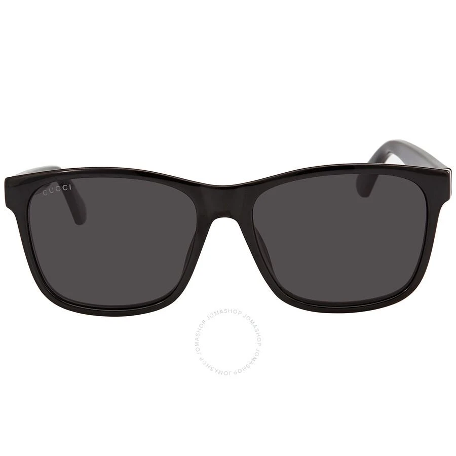 Gucci Grey Rectangular Men's Sunglasses GG0746S 001 57 1