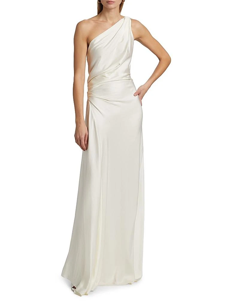 A.L.C. Aster Asymmetric Draped Gown 3