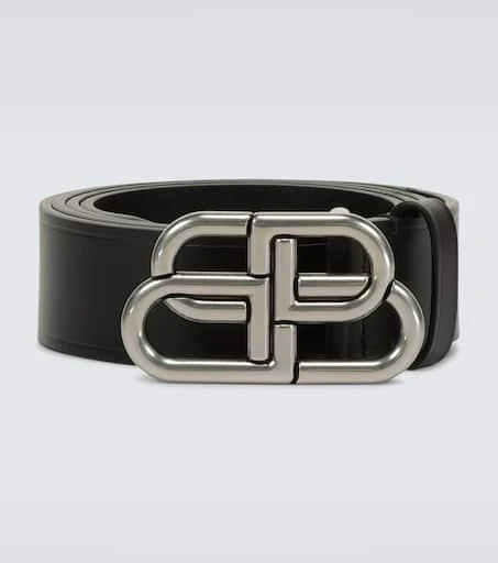 Balenciaga BB Large leather belt 1