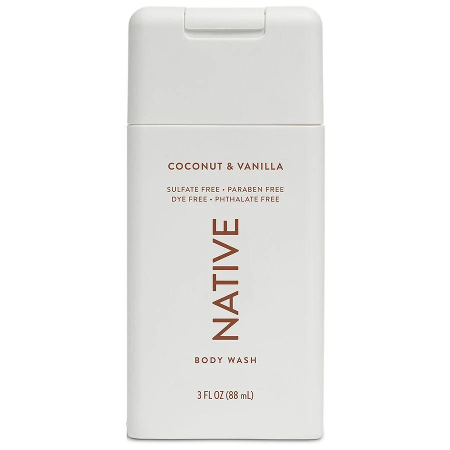 Native Body Wash Coconut
Vanilla, Travel Size, Mini 2