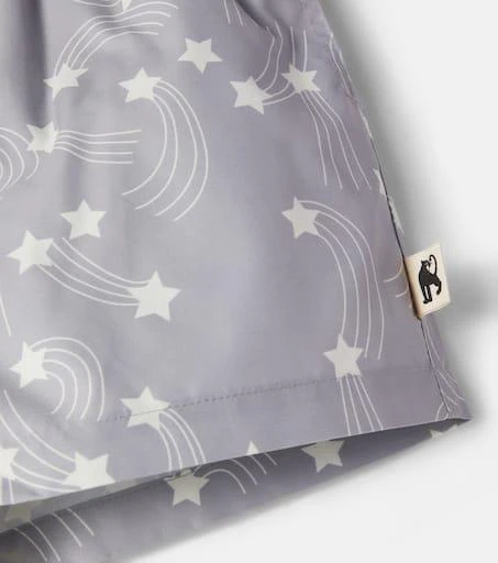 Mini Rodini Starfall printed swim trunks 3