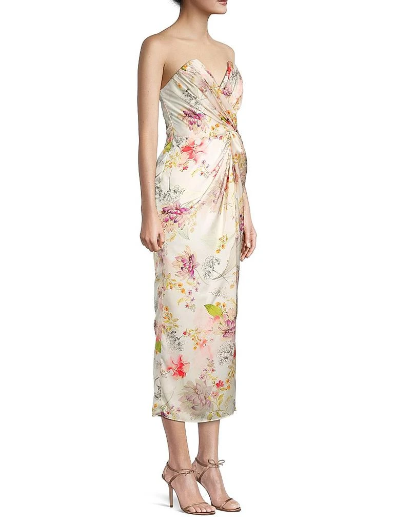 Katie May Come On Home Strapless Midi-Dress 4