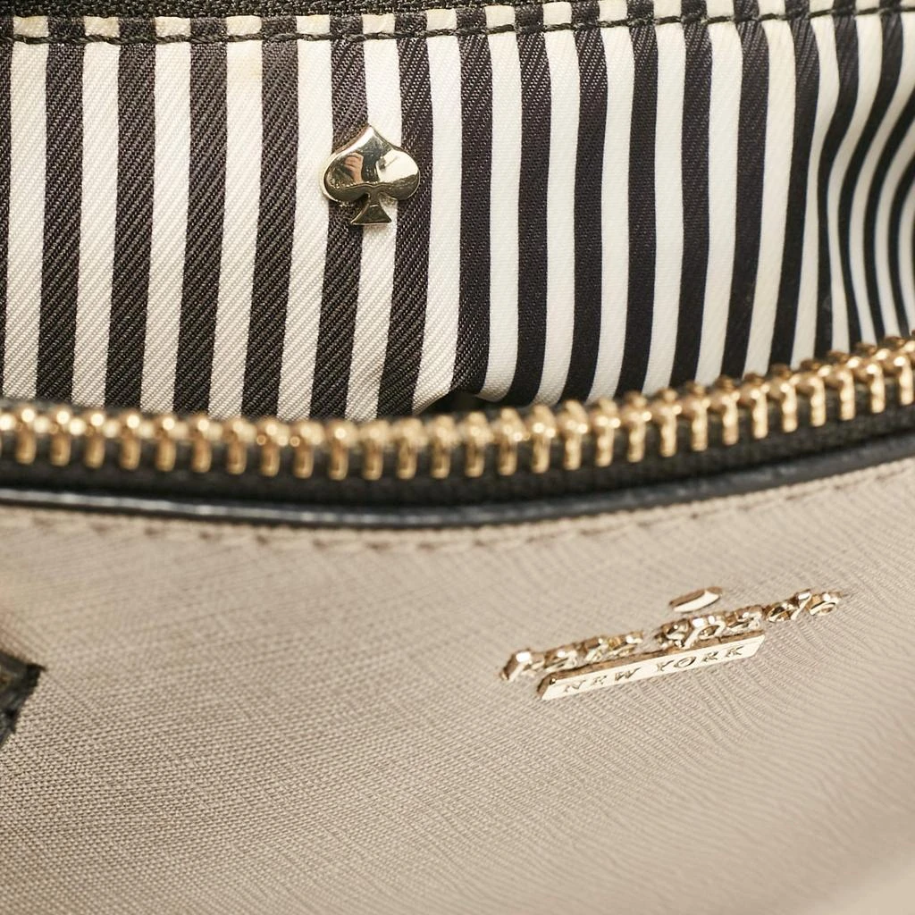 Kate Spade Kate Spade Black/Cream Leather Cameron Street Teegan Top Handle Bag 21