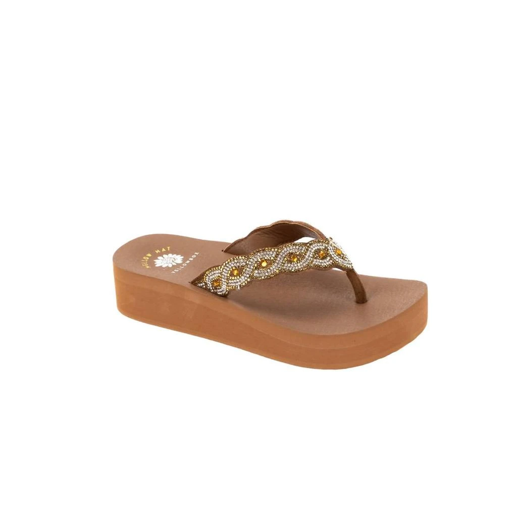 Yellow Box Women's Barbara Sandals In Toast 1