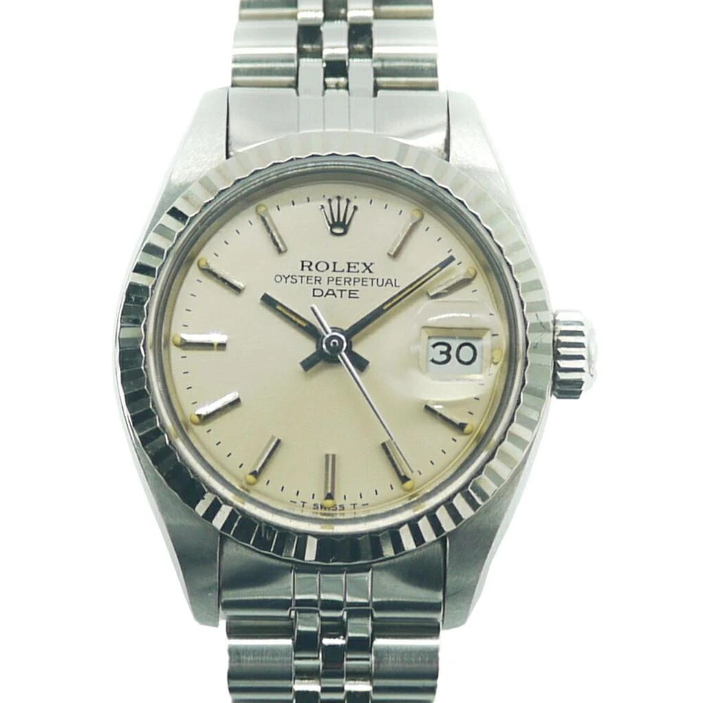Rolex  Stainless Steel   (18K) Wristwatch (Pre-Owned) 1