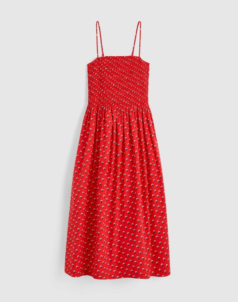 venetian midi dress V-Neck Venetian Midi Dress - LARGE / BLUE