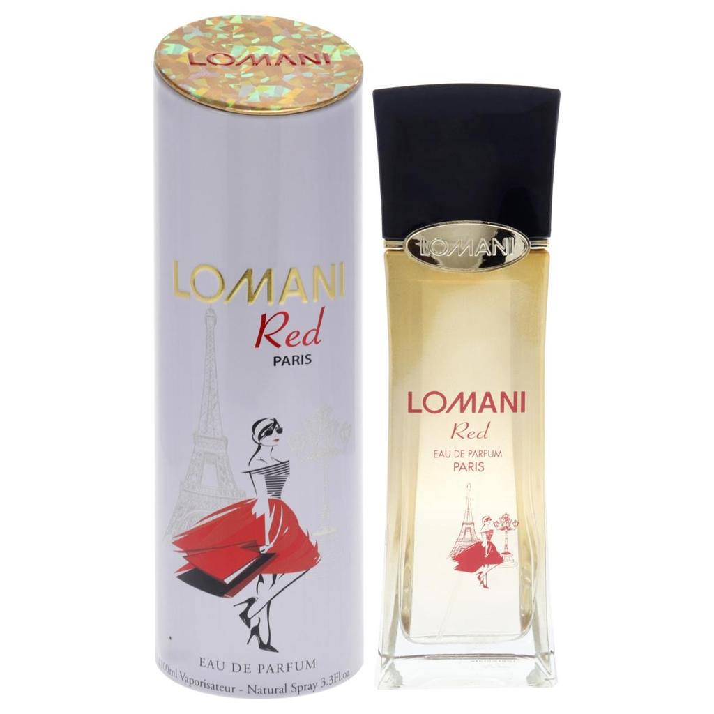 LOMANI 3.3 oz Red EDP Spray for Women