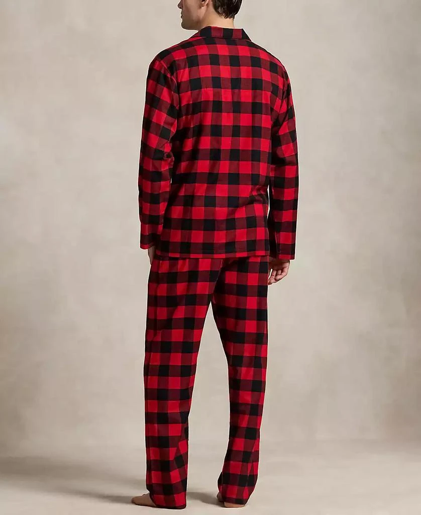 Ralph Lauren Men's 2-Piece Buffalo Check Sleepwear Set 4