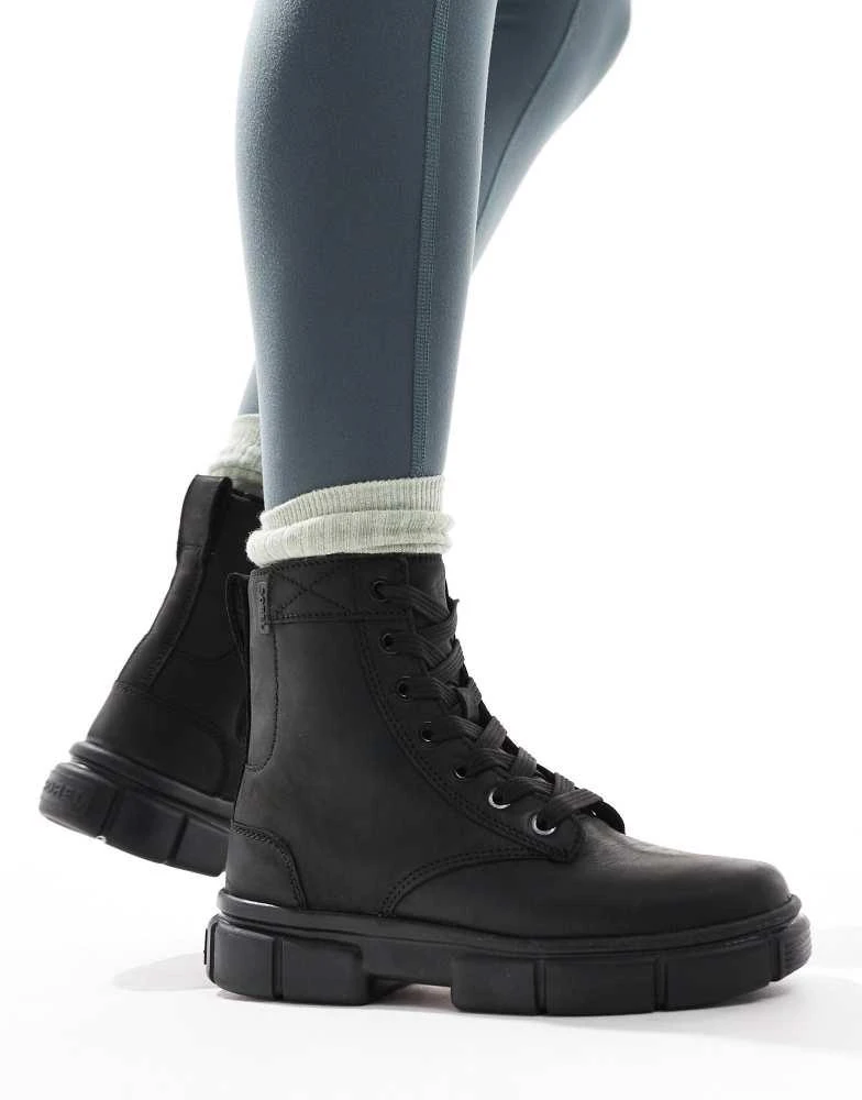 SOREL Sorel Explorer STRT lace up leather boots in black 1