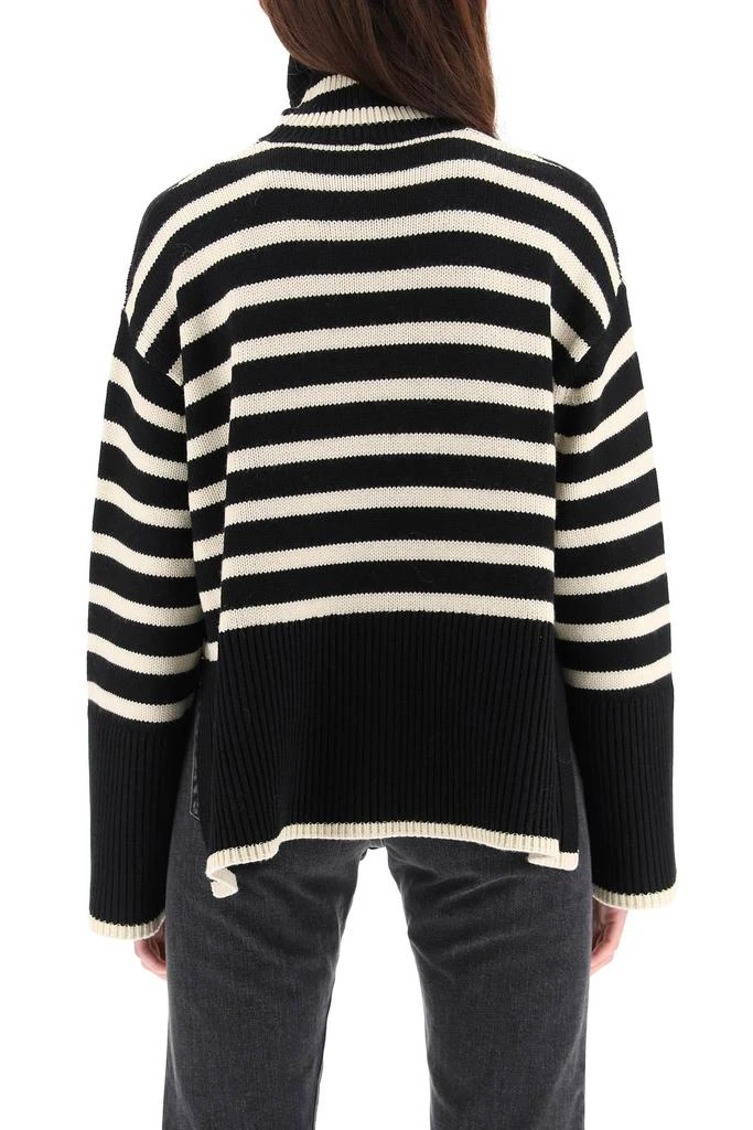 Totême striped wool cotton turtleneck 3