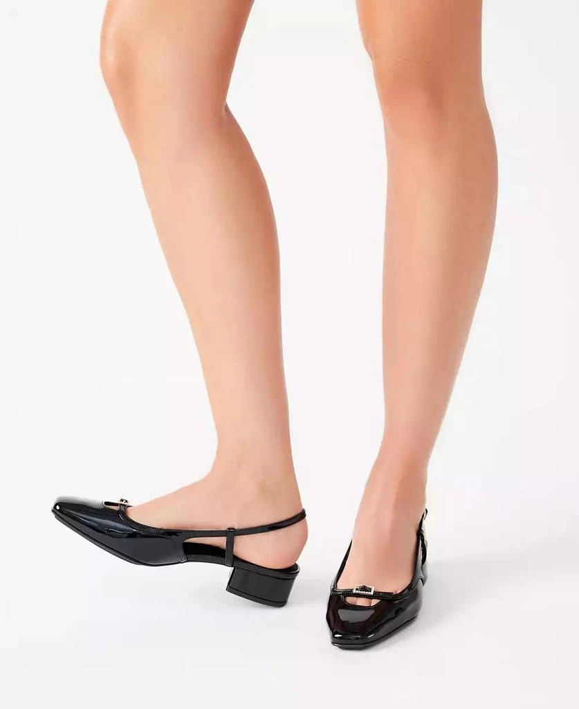 Anne Klein Women's Natalie Snip Toe Slingback Flats 8