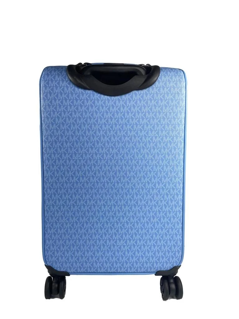 Michael Kors Travel Small Pacific blue Signature Trolley Rolling Suitcase Carry Women's On 2