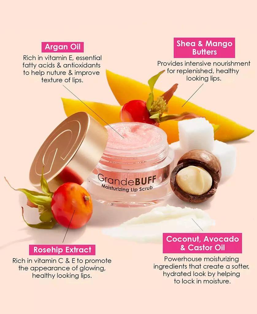 Grande Cosmetics GrandeBUFF Moisturizing Lip Scrub 3