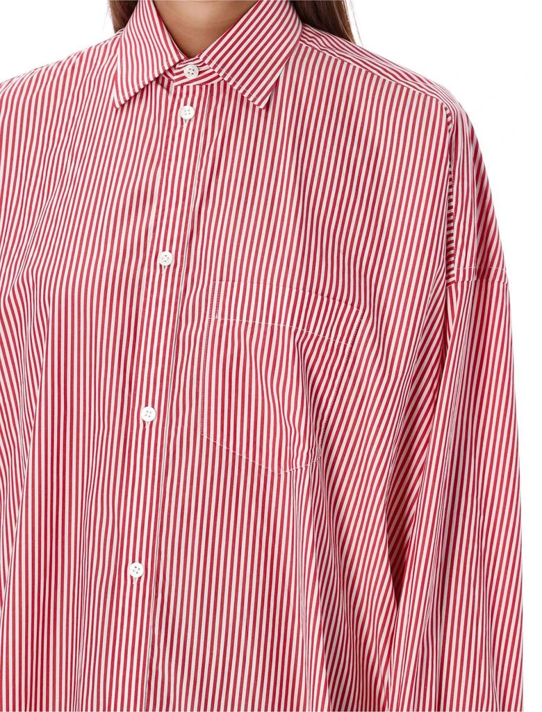 Balenciaga Balenciaga Striped Oversized Shirt 3