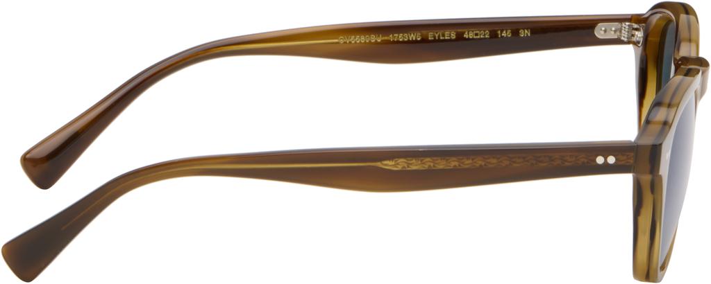 Oliver Peoples Brown Eyles Sunglasses