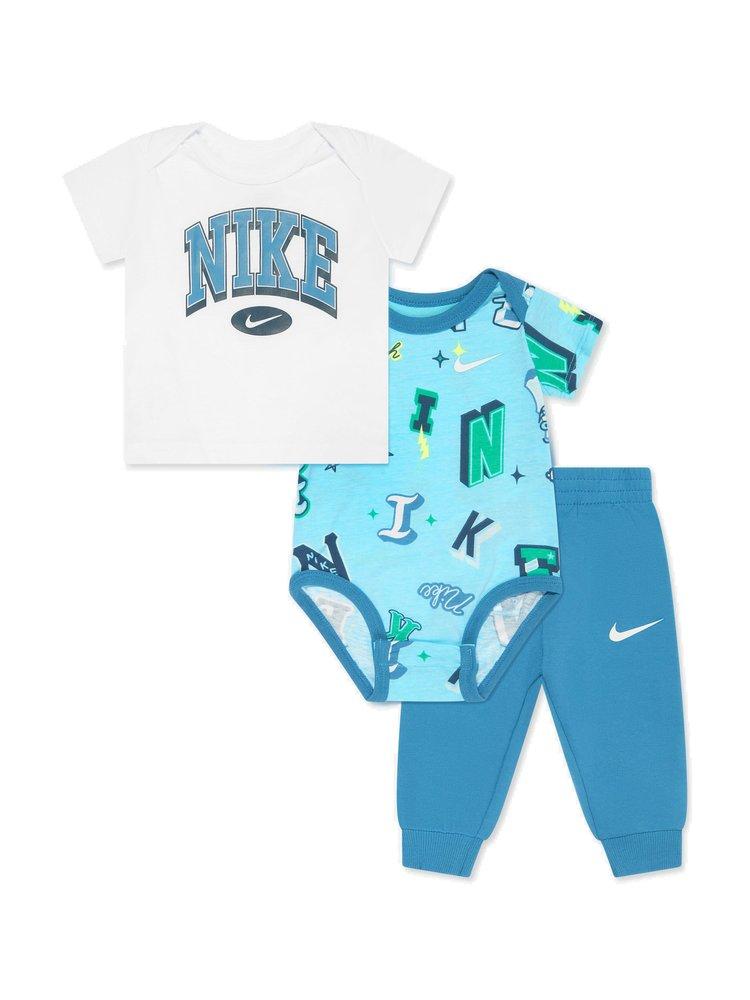 NIKE Nike Kids Logo Printed 3-Piece Tracksuit Set