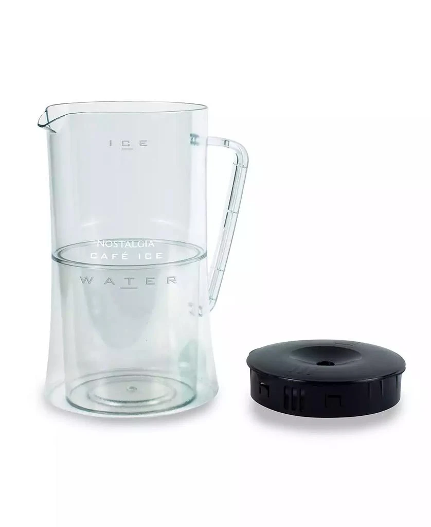 Nostalgia Café Ice 3 Quart Iced Coffee And Tea Brewing System with Plastic Pitcher 4