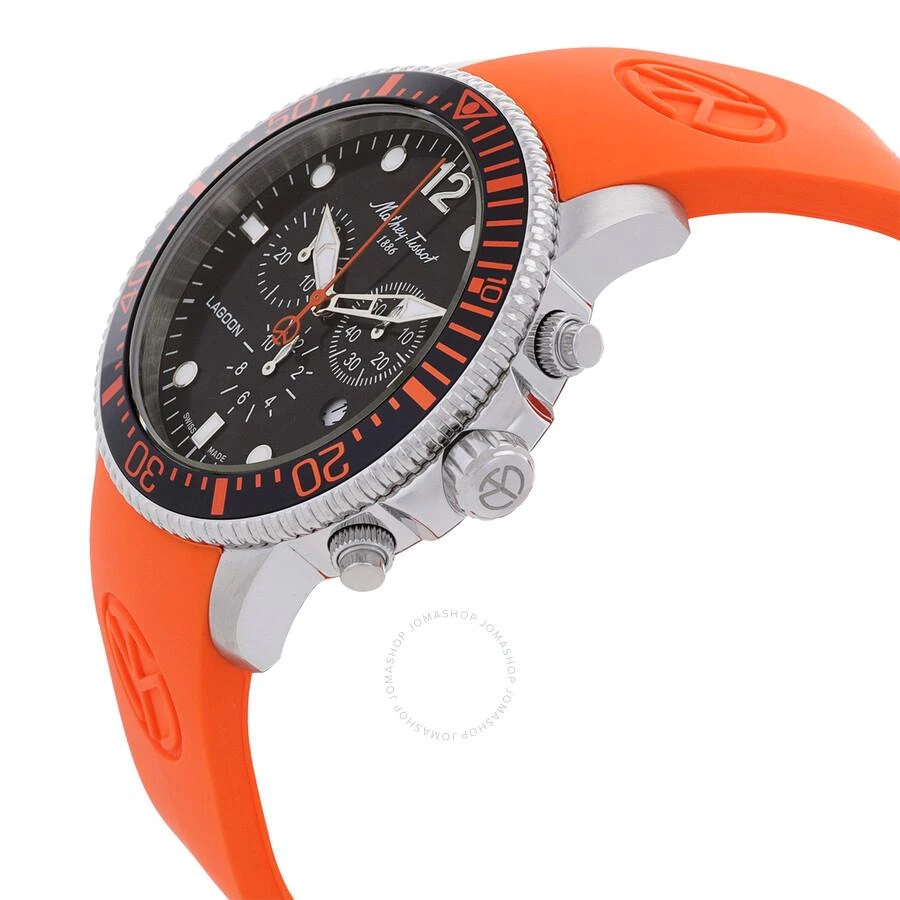Mathey-Tissot Lagoon Chronograph Quartz Black Dial Men's Watch H123CHALO 2